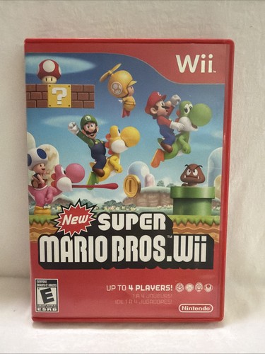 Nintendo wii new super mario - new,
