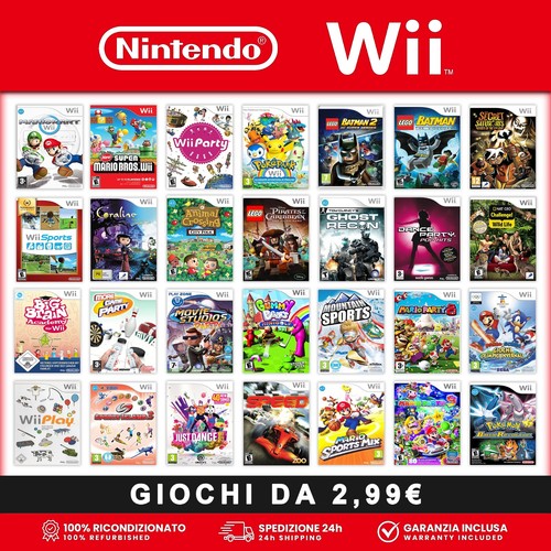 Giochi wii - giochi, 2,99€