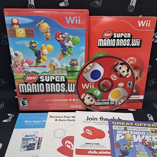 New super mario - new, wii
